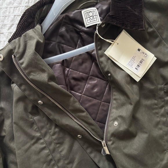 Toteme Country Jacket NWT Forest Green US 12 or EU 44 - Picture 6 of 10